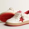Ball Star Young in nappa with red leather star and heel tab