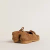 Junior Cruise loafer in light brown suede