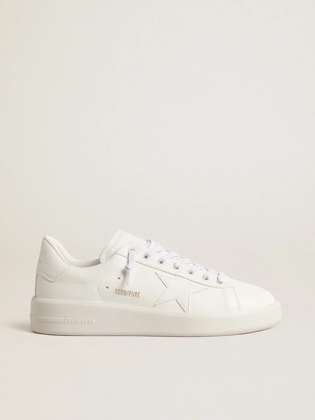 Men’s bio-based Purestar with white star and heel tab