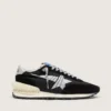 Women’s Marathon with black ripstop nylon upper and silver star