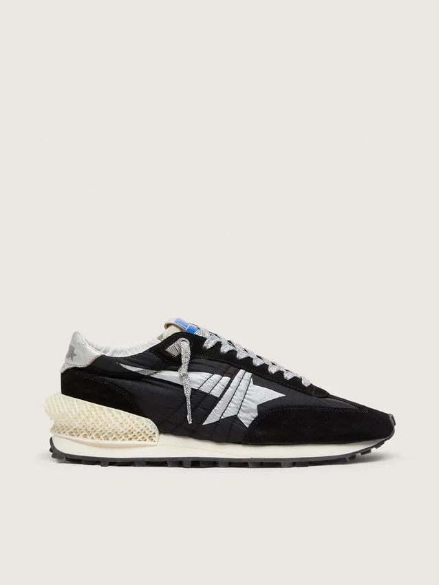 Women’s Marathon with black ripstop nylon upper and silver star