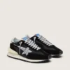 Women’s Marathon with black ripstop nylon upper and silver star
