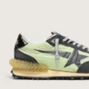 Women’s Marathon with green nylon upper and black star
