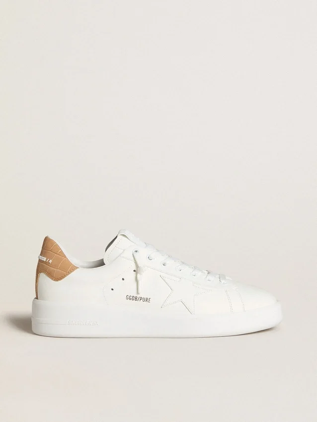 Men's Purestar with leather star and croc-print leather heel tab