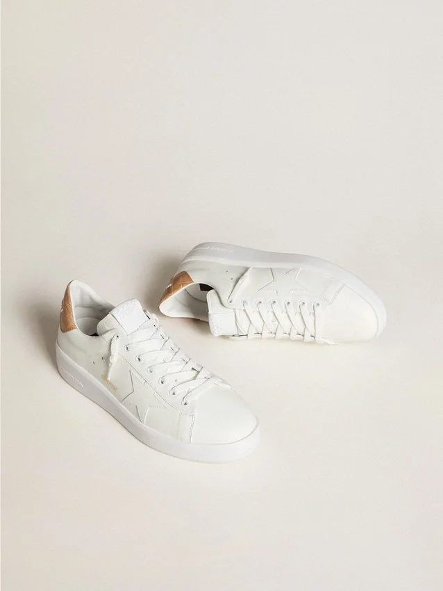 Men's Purestar with leather star and croc-print leather heel tab