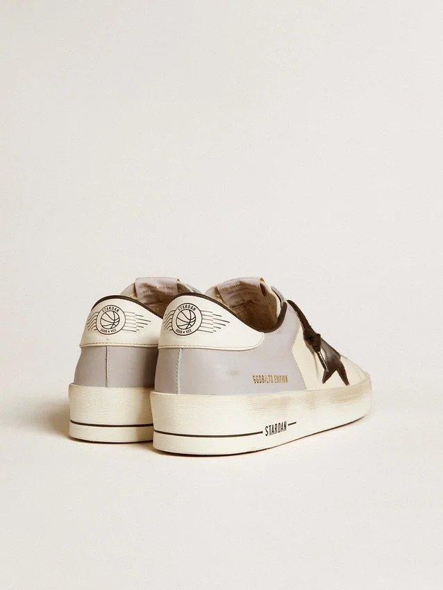Men’s Stardan LTD in nappa and leather with suede star and leather heel tab