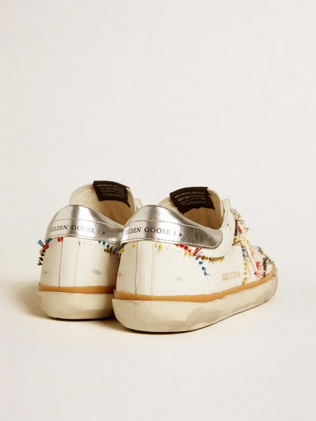 Men’s Super-Star LTD with perforated star and metallic leather heel tab