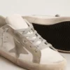 Men’s Super-Star with gray suede star and heel tab