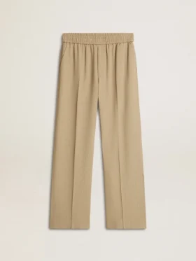 Men's travertine-colored joggers