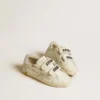 Old School Junior with suede star and metallic leather heel tab