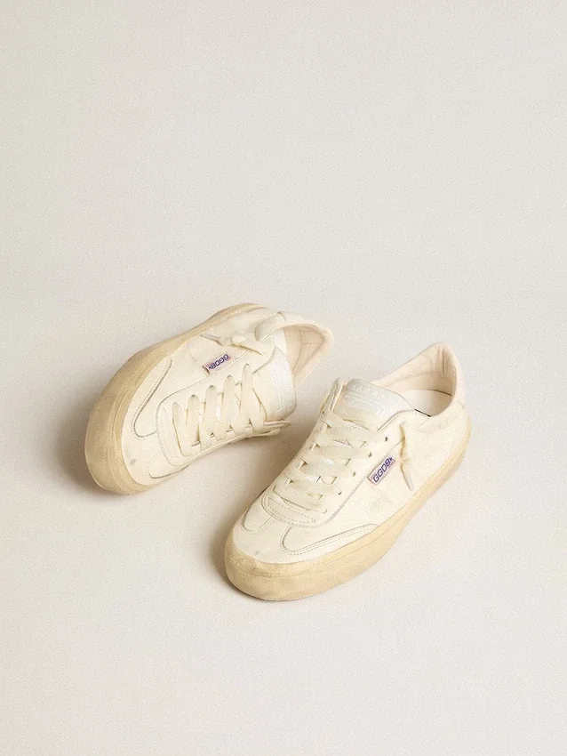 Soul Star in white nappa leather with white leather star