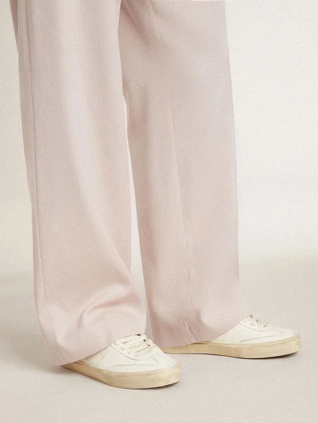 Soul Star in white nappa leather with white leather star