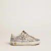 Super-Star Young with silver glitter