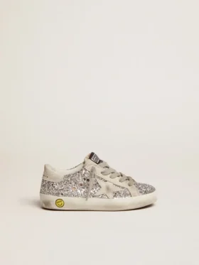 Super-Star Young with silver glitter