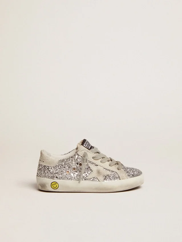 Super-Star Young with silver glitter
