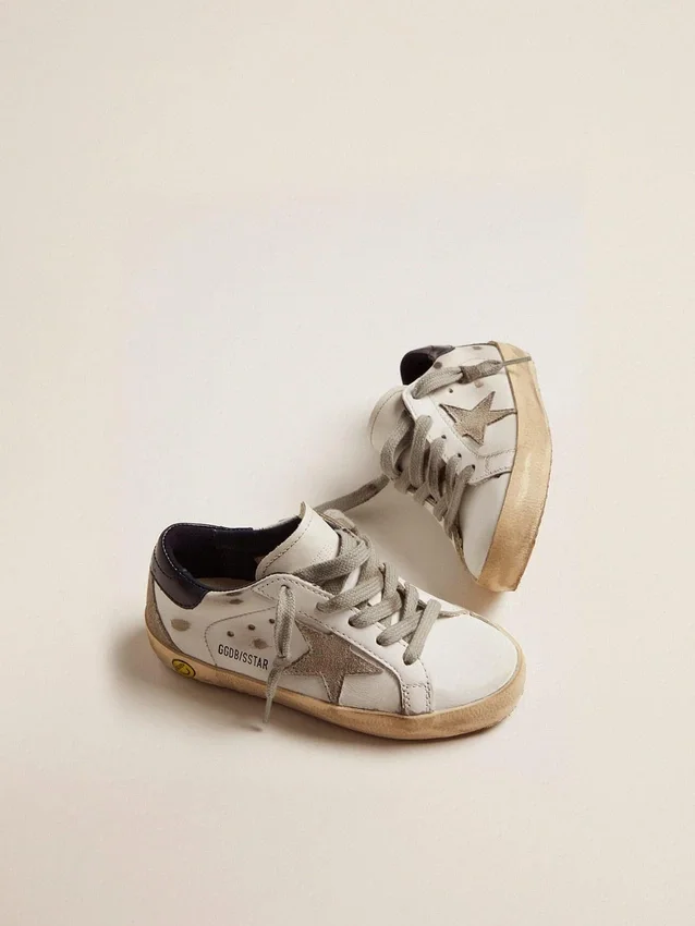 Super-Star Young with suede star