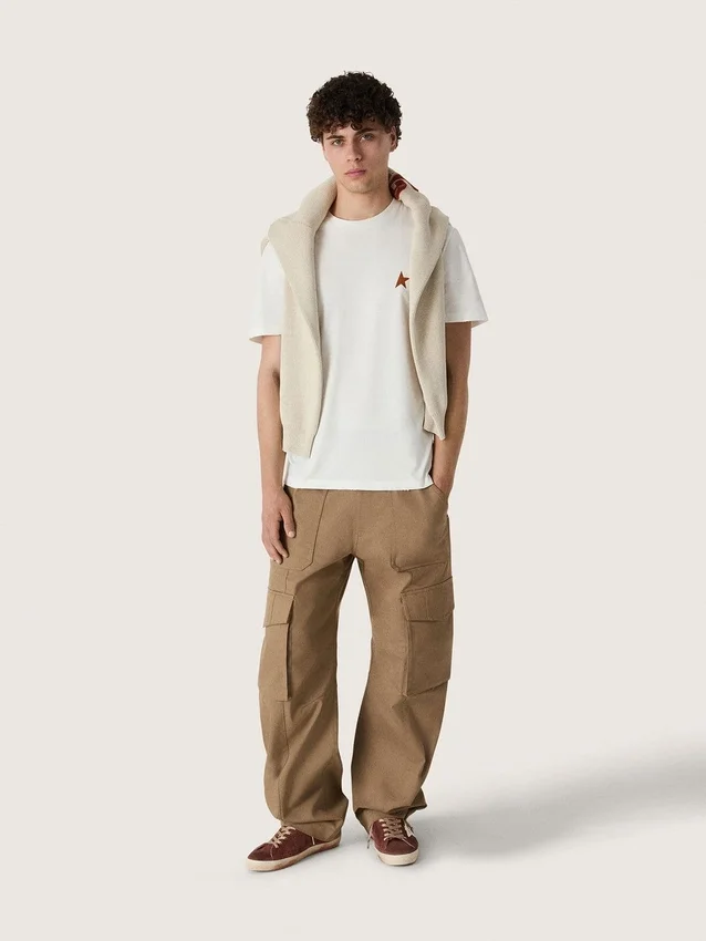 Men’s T-shirt with print on the back