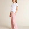 White and silver T-shirt with logo and maxi star in silver glitter