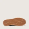 Women's Ball Star in beige suede with white leather star and heel tab