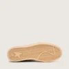 Women's Ball Star in powder-pink suede with metallic gold star