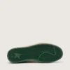 Men's Ball Star Wishes in white nappa leather with green leather star and heel tab