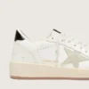 Women's Ball Star with ice-gray suede star and glossy black leather heel tab