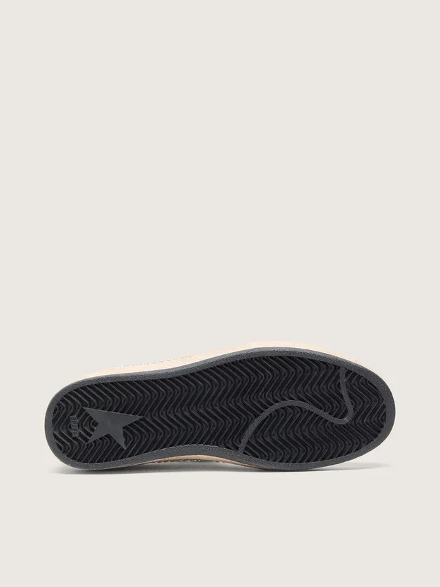 Women’s Ball Star with Swarovski crystals and gray suede star