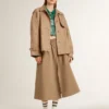 Women’s beige circle skirt