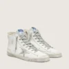 Men's Francy in leather with silver suede star