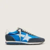 Women’s Marathon with blue nylon upper and white star