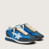 Women’s Marathon with blue nylon upper and white star