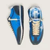 Women’s Marathon with blue nylon upper and white star