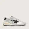Men’s Marathon with silver ripstop nylon upper and black star