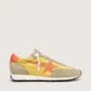 Men’s Marathon with yellow nylon upper and orange star