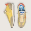 Men’s Marathon with yellow nylon upper and orange star