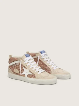 Women’s Mid Star with pink glitter