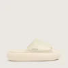 Women's Space-Star slip-ons in white leather