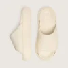 Women's Space-Star slip-ons in white leather