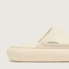 Women's Space-Star slip-ons in white leather