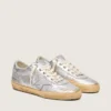Women's Super-Star LAB in metallic nappa with silver TPU star