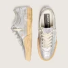 Women's Super-Star LAB in metallic nappa with silver TPU star