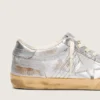 Women's Super-Star LAB in metallic nappa with silver TPU star