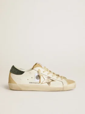 Women’s Super-Star LTD with leather star and Swarovski crystals heel tab