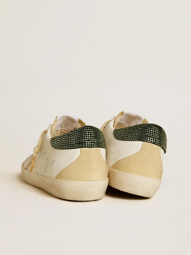 Women’s Super-Star LTD with leather star and Swarovski crystals heel tab