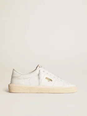 Women’s Tennis in white leather