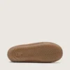 Women’s Tierra in tobacco suede with floral motif and studs